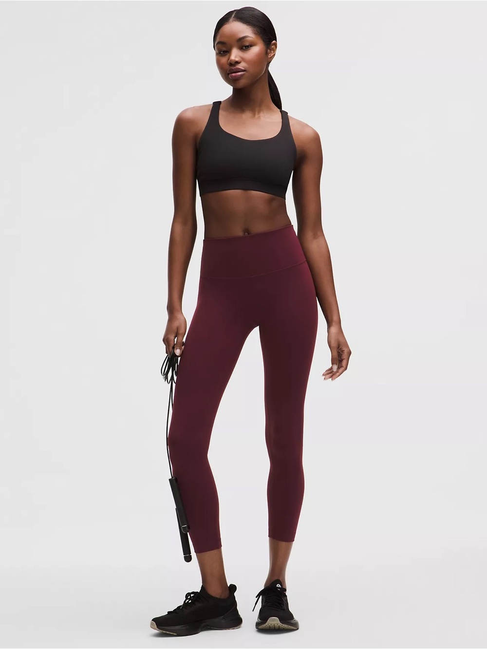 Like New - Lululemon Wunder Train Tights 25”